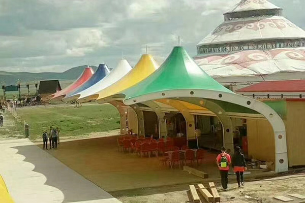 張拉膜門頭景觀