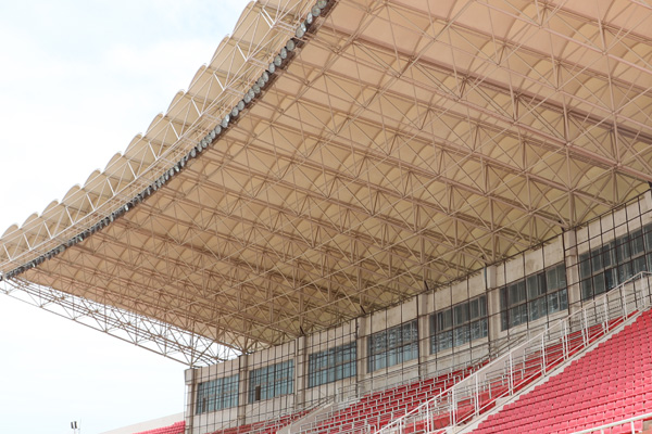 海口膜結構遮陽雨棚工程在海口的優勢