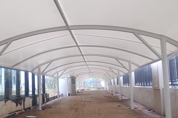 海口膜結構車棚具有很強的適應性