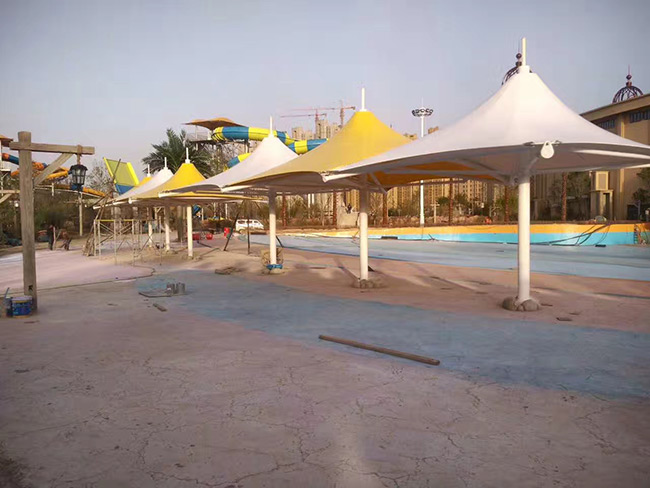 膜結構景觀遮陽棚