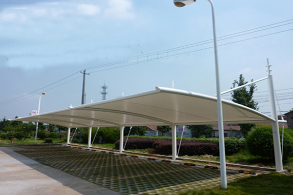 海口張拉膜結構車棚在設計時需要考慮哪幾個方面