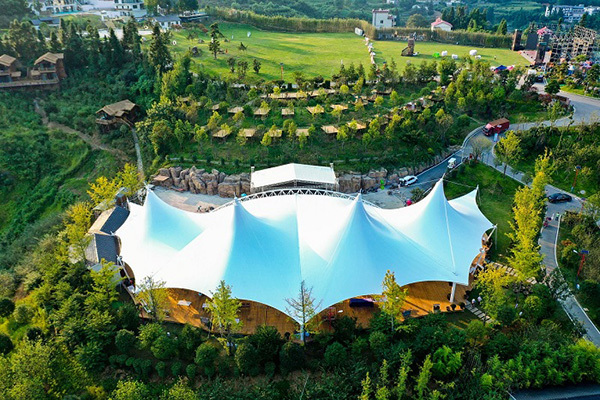 海口膜結構公司帶您看看膜結構工程的優越性有在哪？